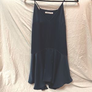 Camilla &Marc navy dress.Flattering a-line shape